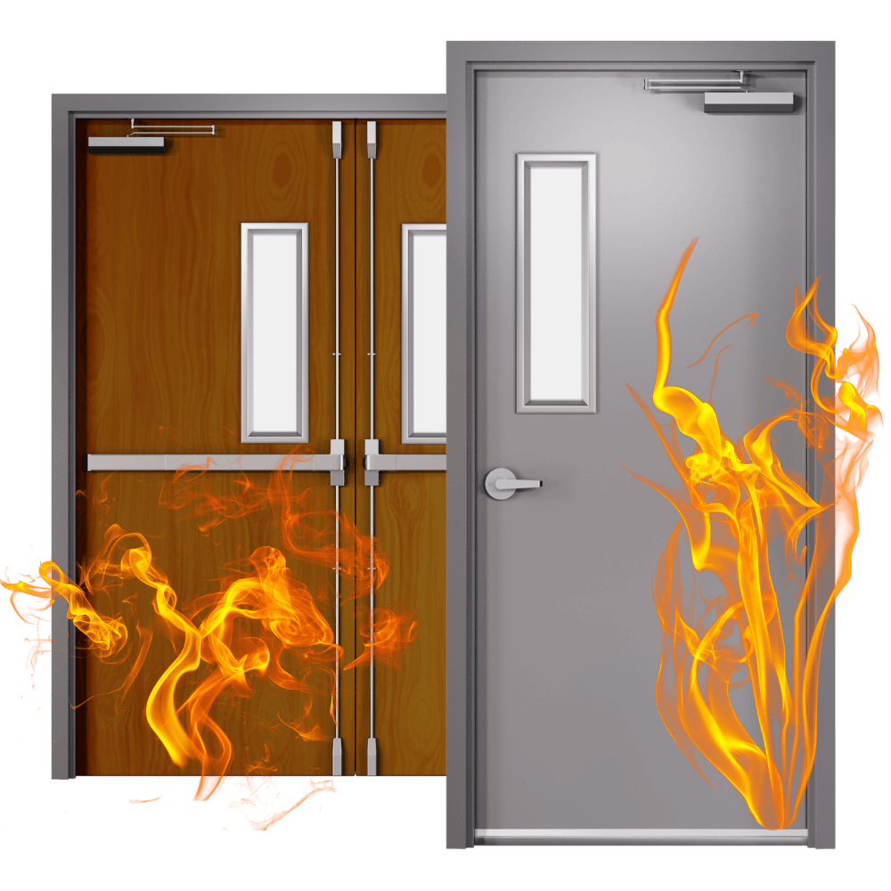 commercial fire rated doors