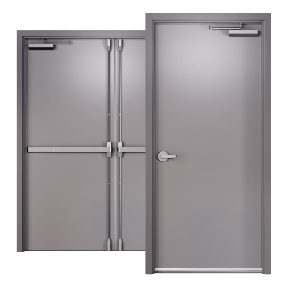 commercial steel doors