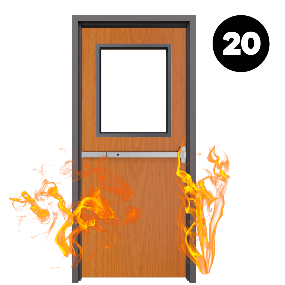 20 minute fire rated door