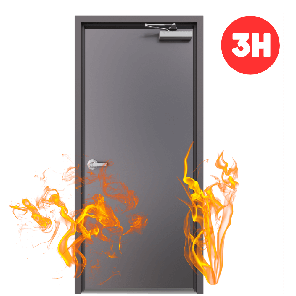 3 hour fire rated door