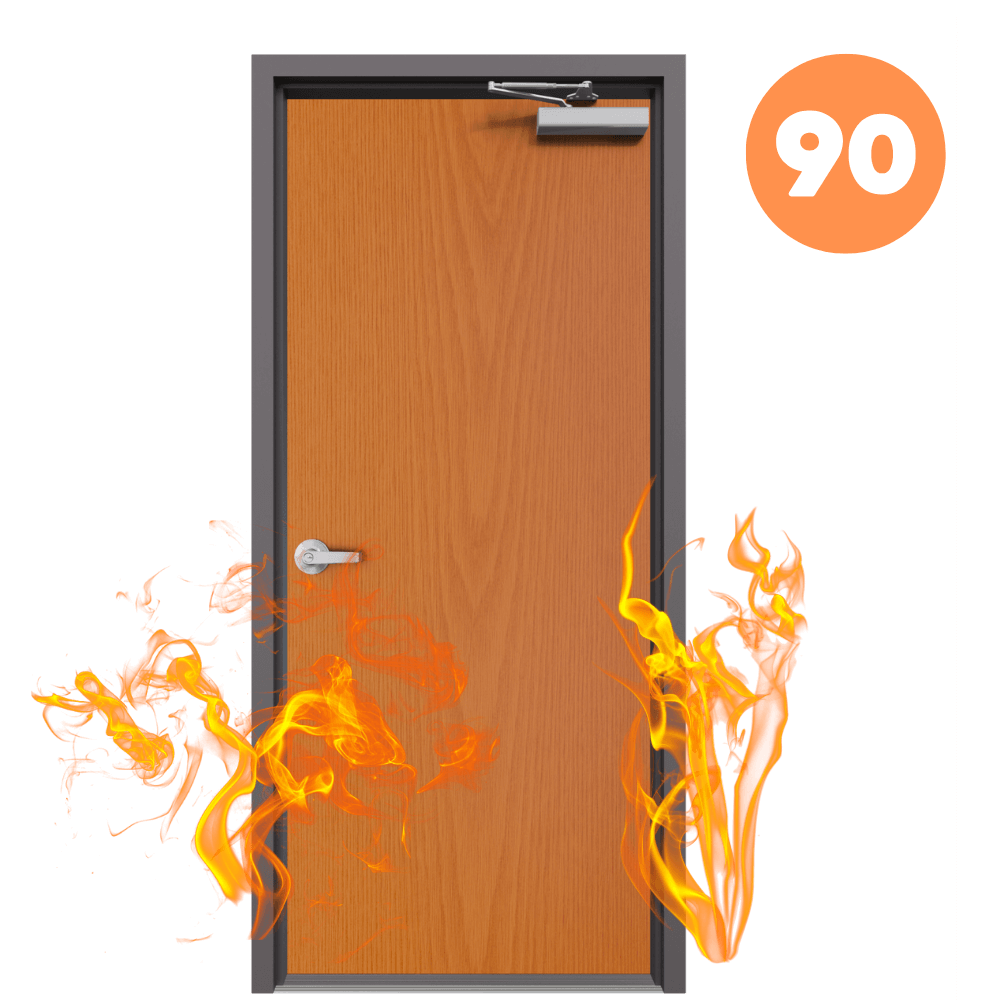 90 minute fire rated door
