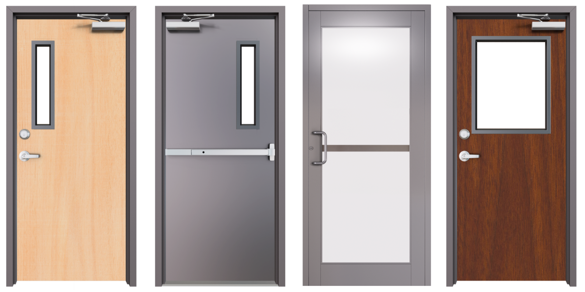commercial hospital security doors