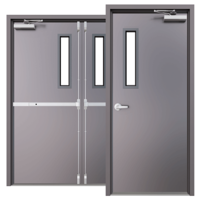commercial metal doors