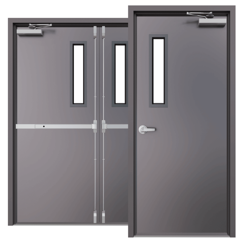commercial metal doors