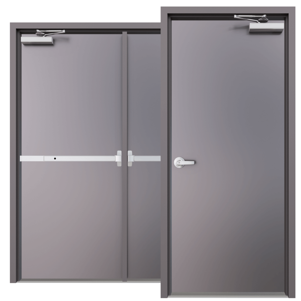 commercial steel doors